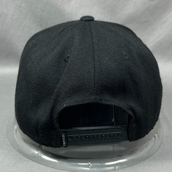 Troy Lee Designs Strapback Hat Cap TLD Black Motocross Adjustable Baseball Mens - Picture 3 of 15